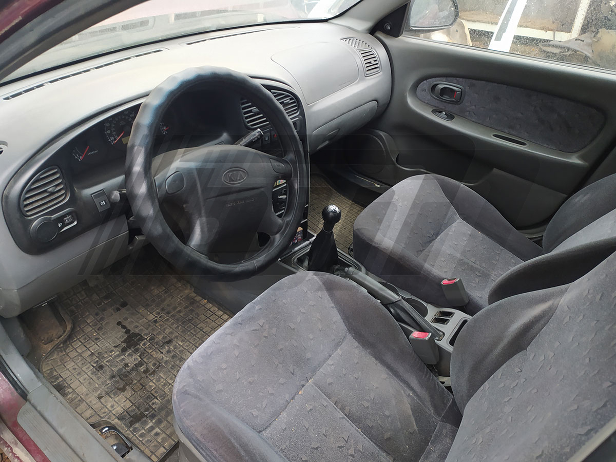 Разборка Kia Spectra 2006 г.в. с пробегом 178 000 км