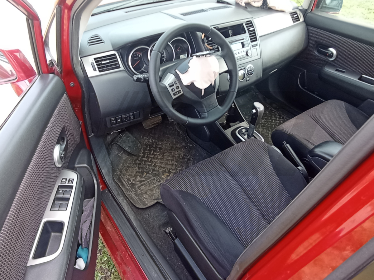 Разборка Nissan Tiida 2013 г.в. с пробегом 120 000 км