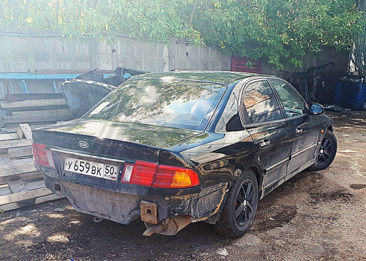 Разборка Kia Magentis 2002 г.в. с пробегом 190 000 км