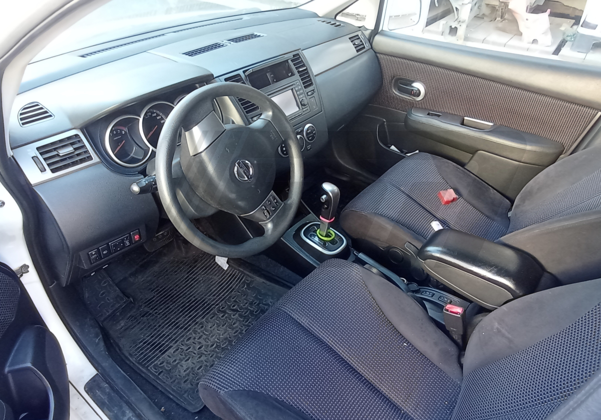 Разборка Nissan Tiida 2011 г.в. с пробегом 222 030 км