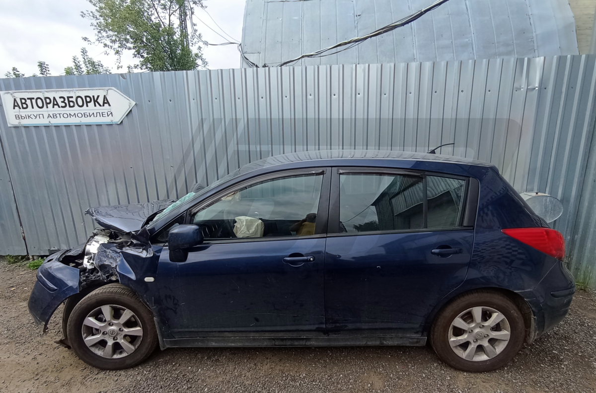 Разборка Nissan Tiida 2008 г.в. с пробегом 231 000 км