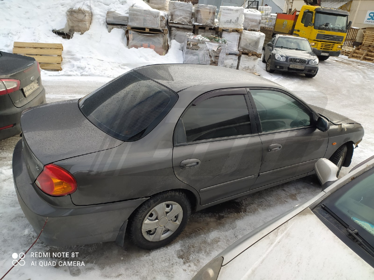 Разборка Kia Spectra 2006 г.в. с пробегом 150 000 км