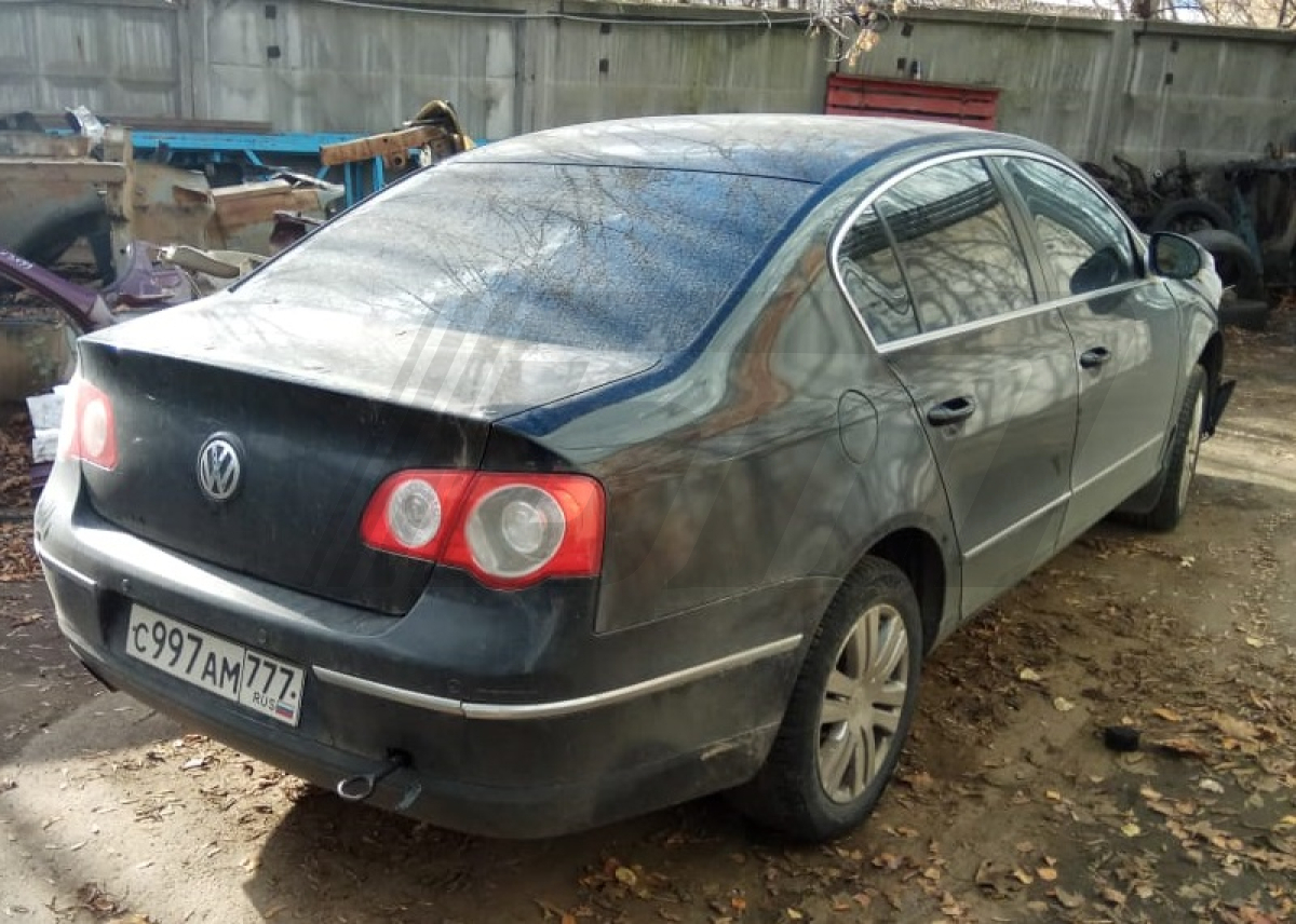 Разборка Volkswagen Passat 2006 г.в. с пробегом 120 000 км