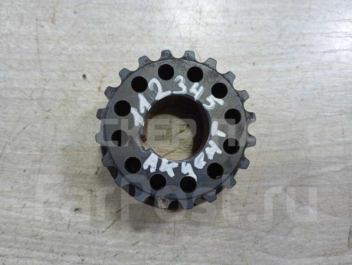 Шестерня, звездочка (шкив зубчатый) коленвала для Хендай Акцент 2 поколение ТагАЗ 2312122600