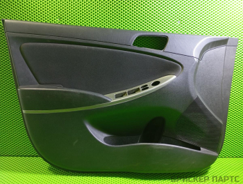 Обшивка водительской двери (обивка) передней левой для Хендай Солярис 1 поколение RB 823014L140TCE