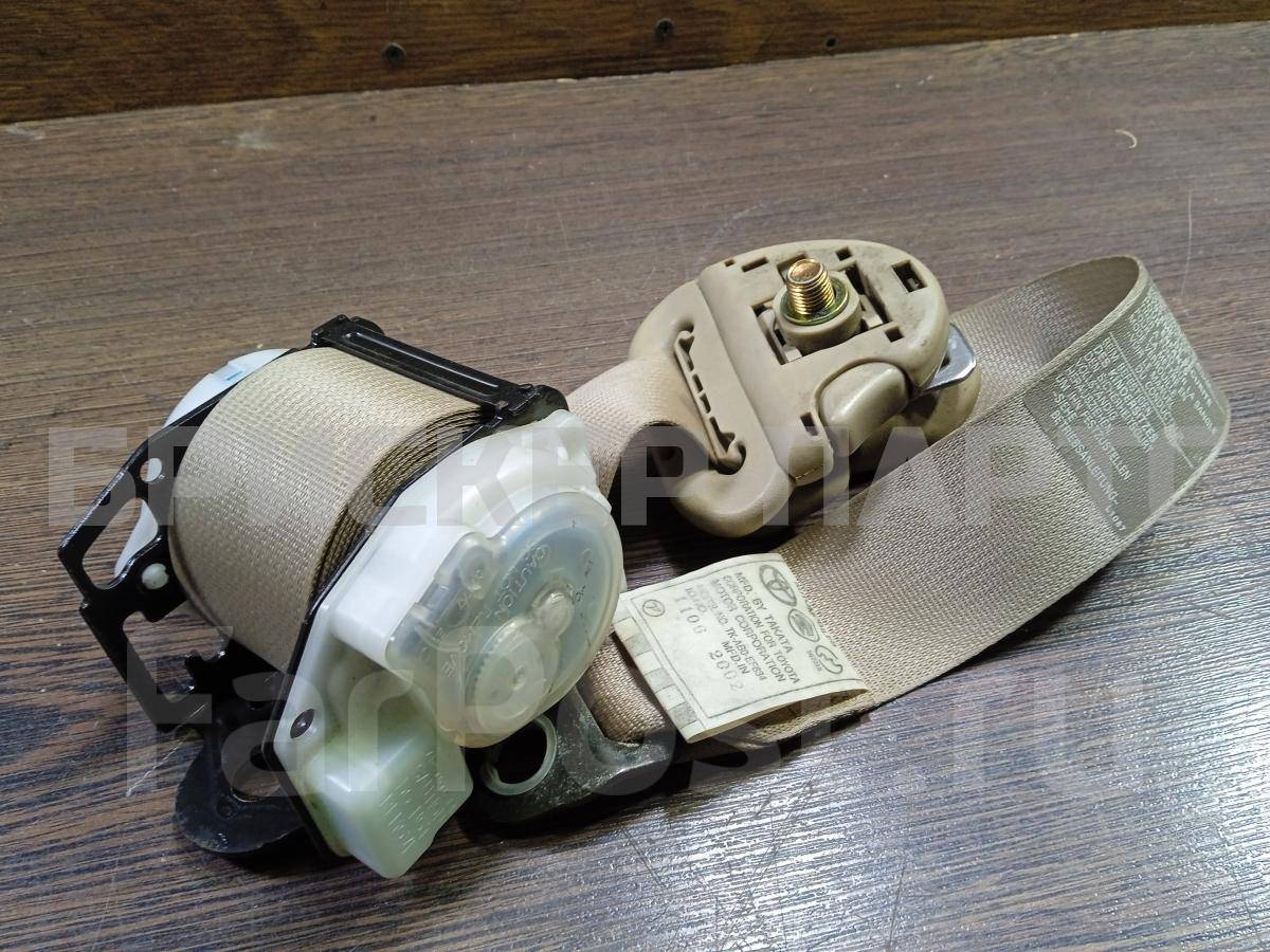 Ремень безопасности задний левый на Тойота Лэнд Крузер 100 TKAB0EF634