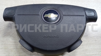 Подушка безопасности (Airbag) водительская на Шевроле Авео 1 поколение T250 96879041
