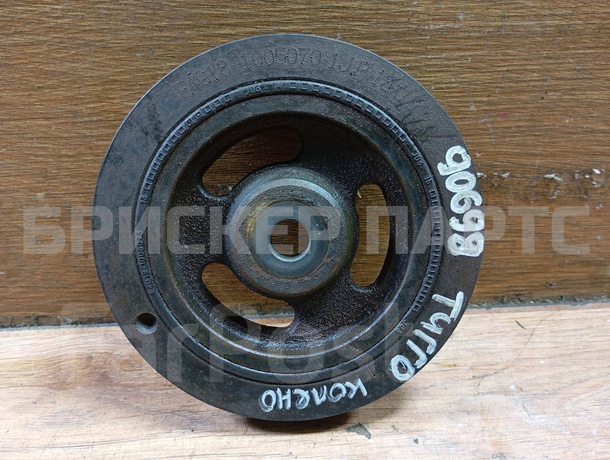 Шкив коленвала на Чери Тигго I (T11) рестайл. E4G1810050701JP