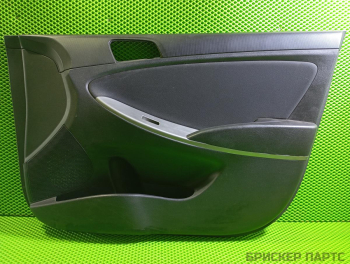 Обшивка двери (обивка) передней правой для Хендай Солярис 1 (RB) рестайлинг 823024L110TCE