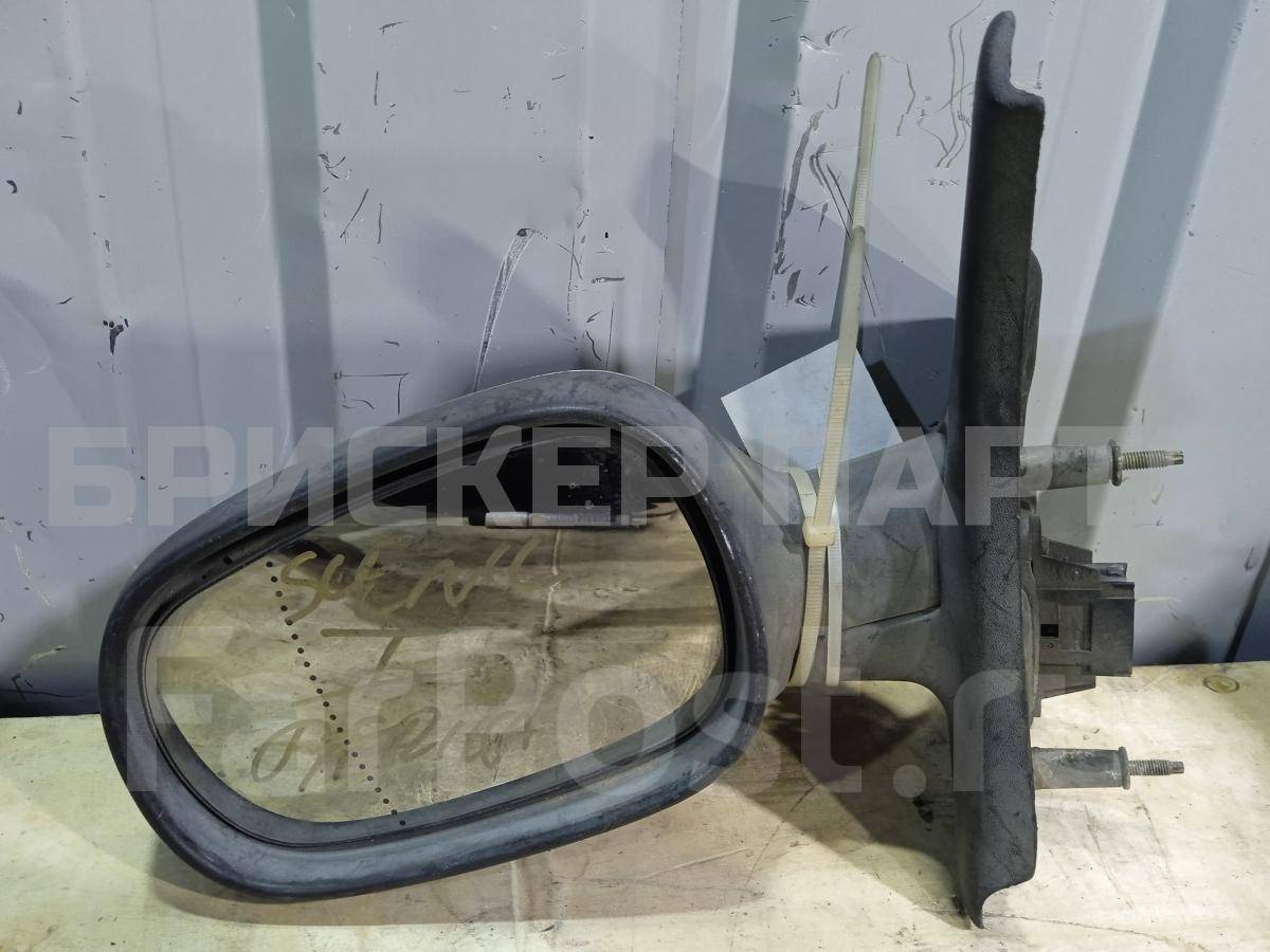 Зеркало заднего вида левое боковое электрическое для Рено Сценик I (JA) рестайлинг