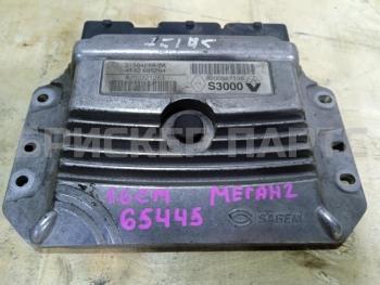 Блок управления двигателем (ЭБУ) на Рено Меган 2 поколение LM05, KM, BM 8200387138