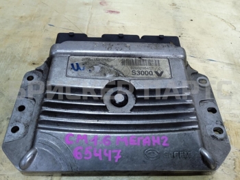 Блок управления двигателем (ЭБУ) на Рено Меган 2 поколение LM05, KM, BM 8200298457