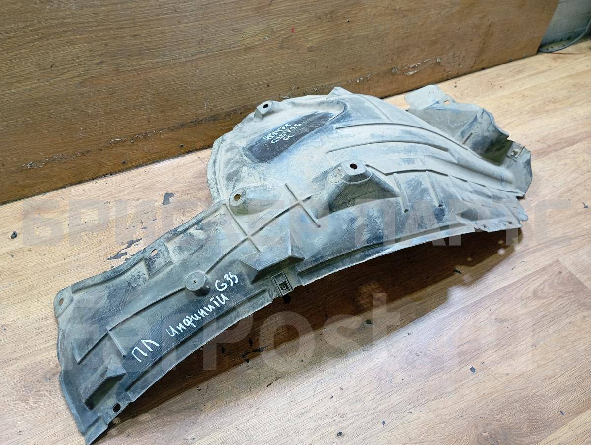 Локер (подкрылок) передний левый на Инфинити G 4 поколение V36 63843JK000