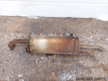 Резонатор глушителя задняя часть (банка) для Хендай Солярис 1 (RB) рестайлинг 287104Y000 Резонатор глушителя задняя часть (банка) для Хендай Солярис 1 (RB) рестайлинг 287104Y000