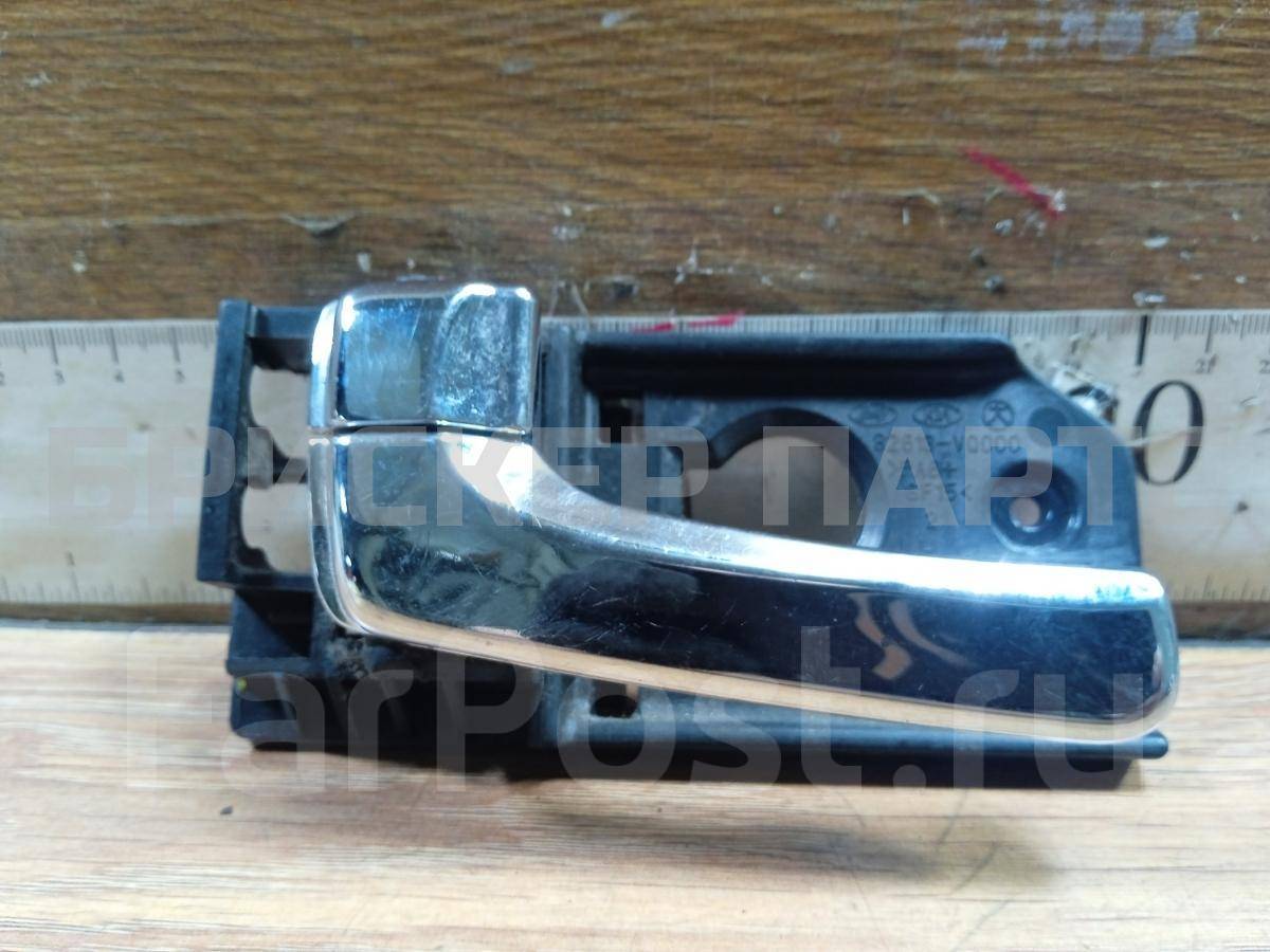 Ручка открывания двери передней левой (внутренняя) на Киа Карнивал 2 поколение 82613VQ000