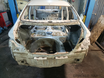 Задняя часть кузова (отпил, четверть) для Хендай Солярис 1 (RB) рестайлинг 691004L001