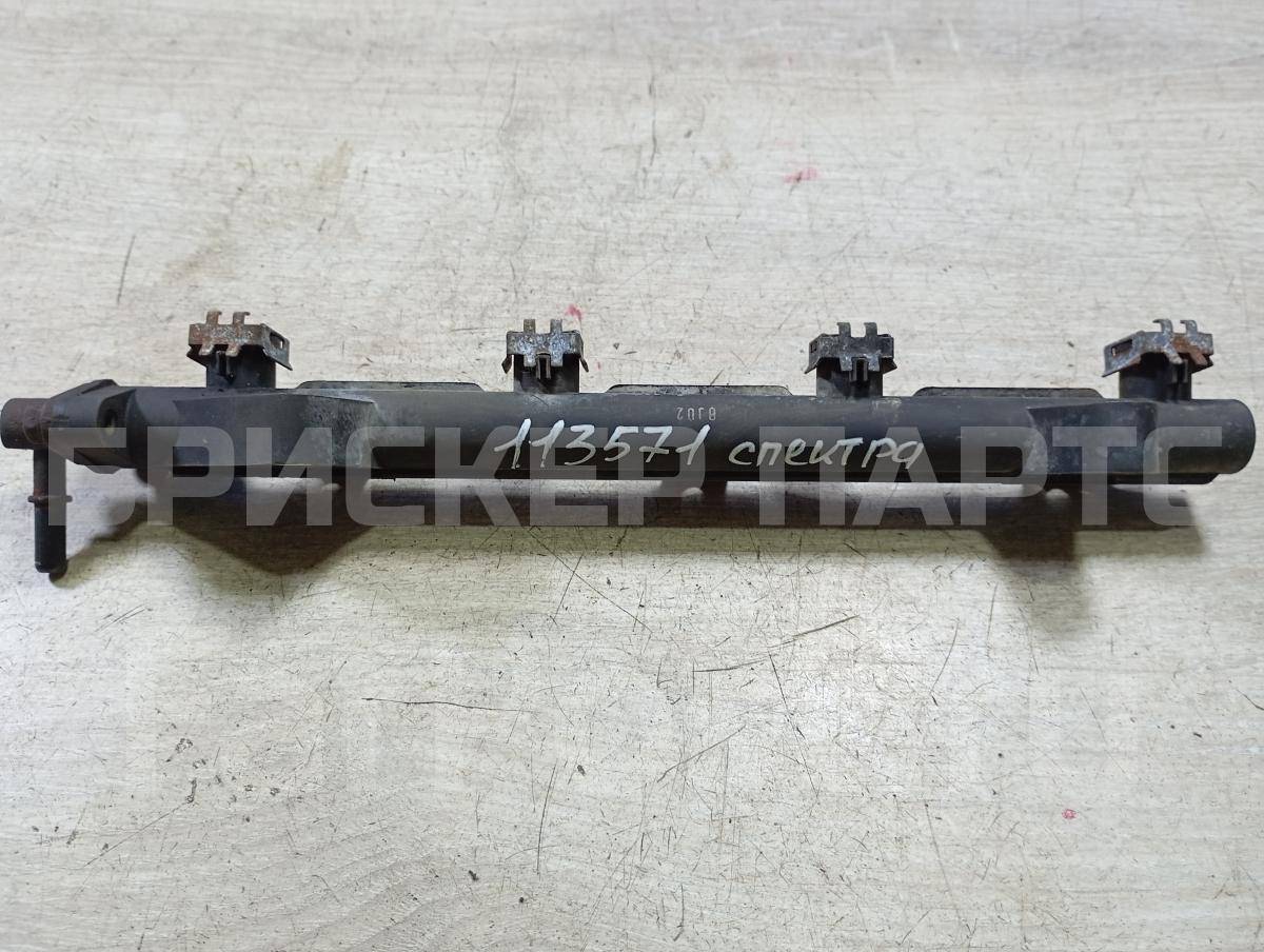 Топливная рампа (рейка форсунок) для Киа Спектра 1 поколение SD 0K30E13150