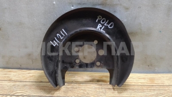 Пыльник тормозного диска на Фольксваген Поло Mk5 Седан 6R0615611C