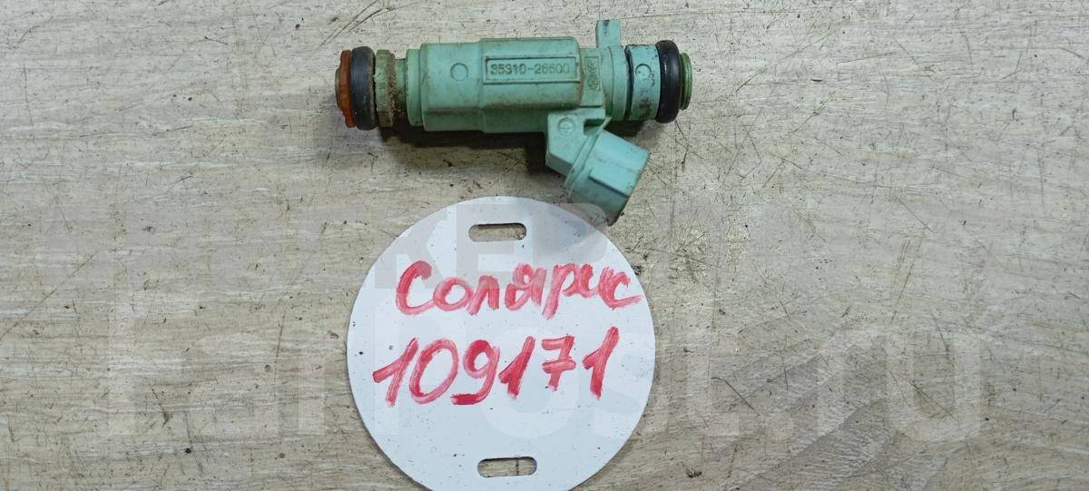 Форсунка топливная, бензиновая (инжекторного двигателя) для Киа Венга 35310-26600