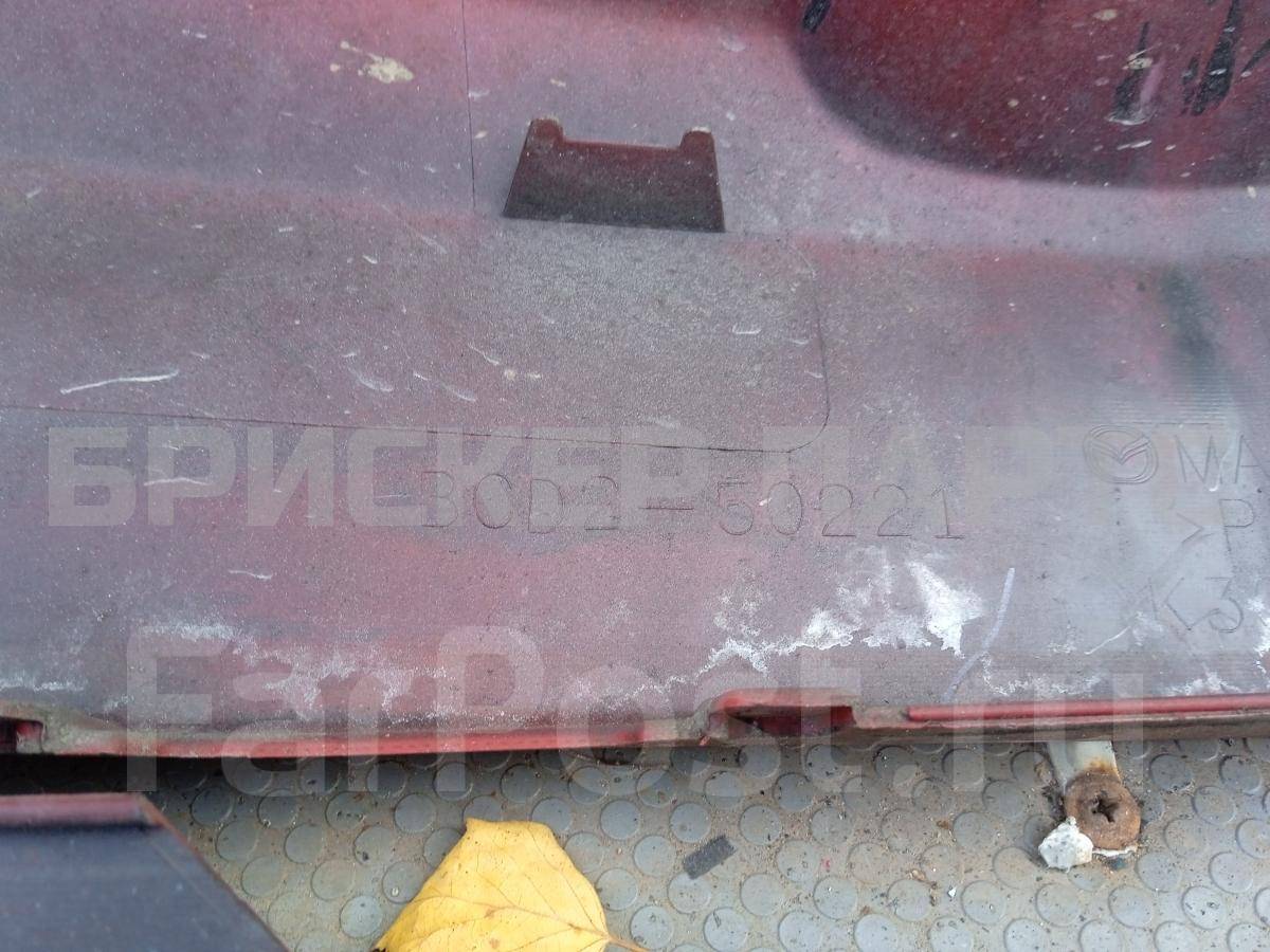 Бампер задний на Мазда 3 2 (BL) BCD250221