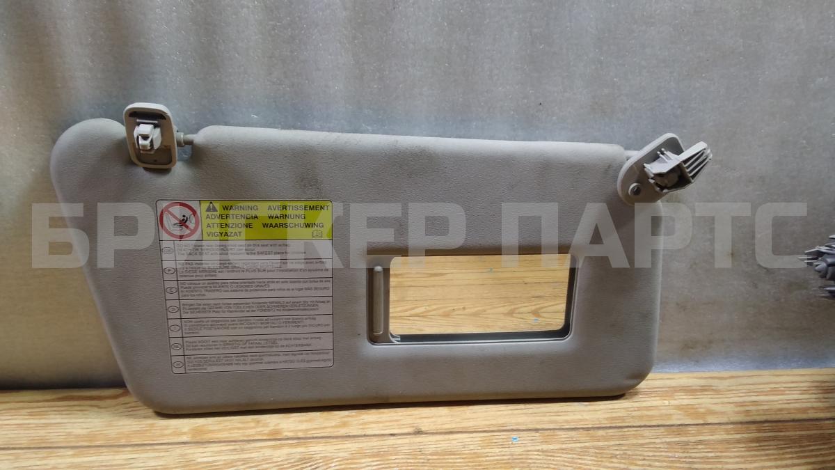 Козырек солнцезащитный правый (пассажирский) для Сузуки Свифт 3 поколение RS