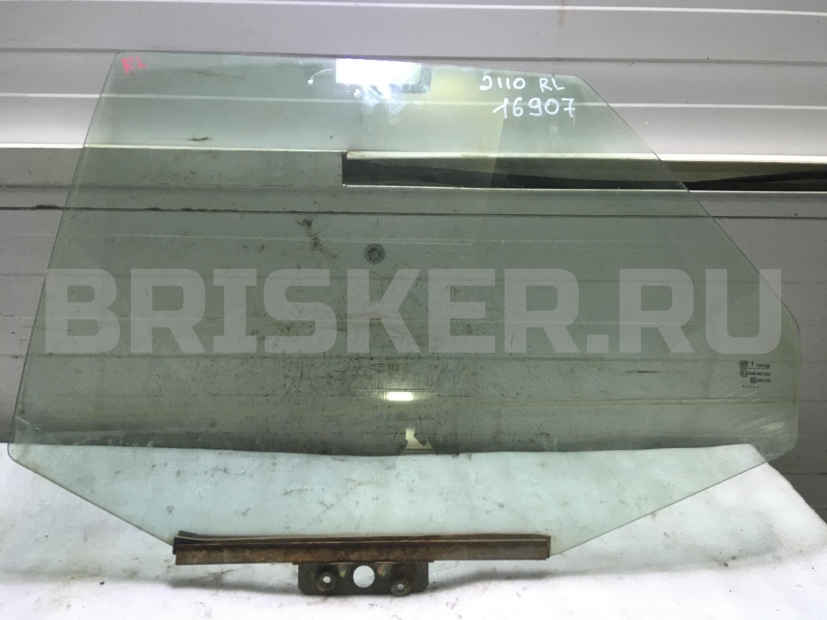 Стекло двери задней левой (боковое, опускное) для 2110