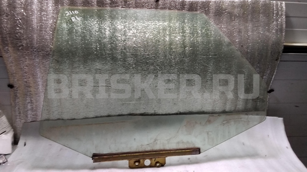 Стекло двери задней левой (боковое, опускное) для 2110