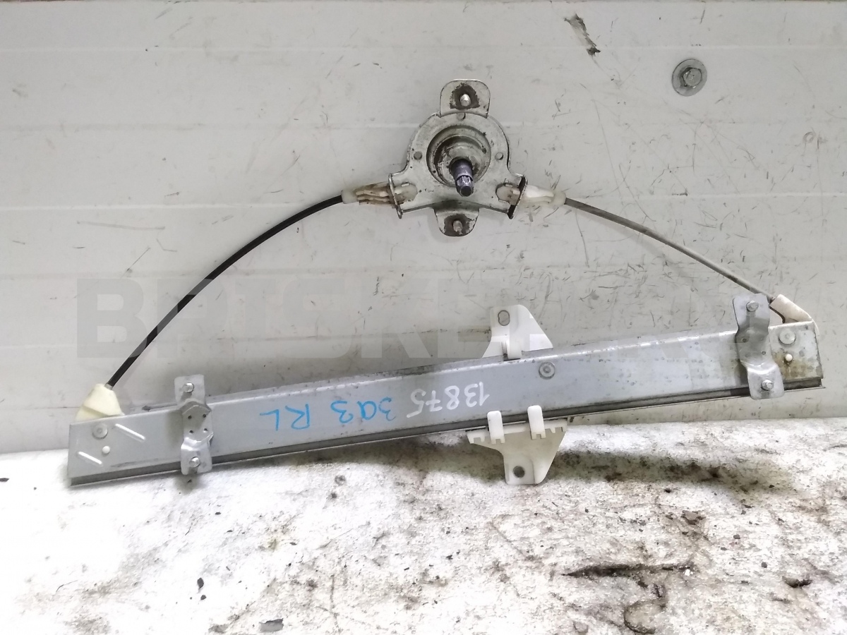 Стеклоподъемник механический (ручной) левый задний для Шевроле Ланос