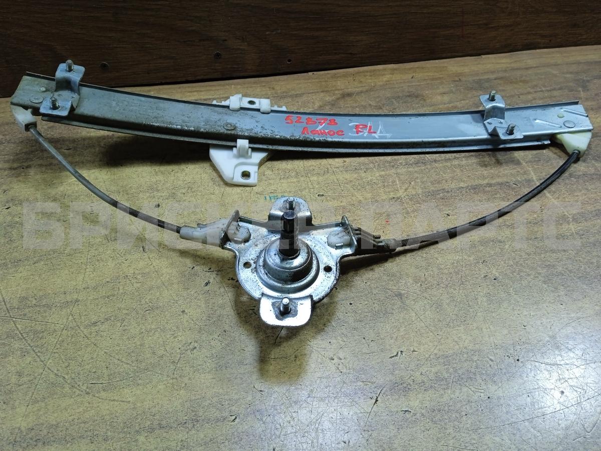 Стеклоподъемник механический (ручной) левый задний для Шевроле Ланос