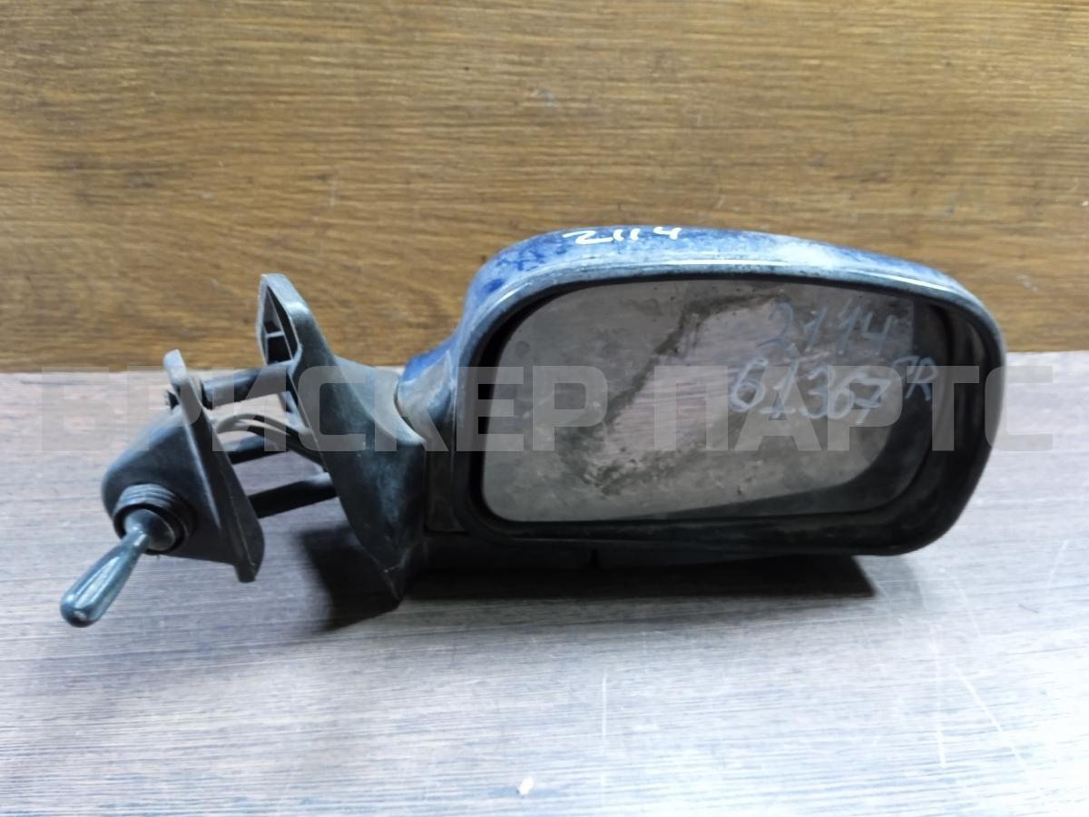 Зеркало заднего вида правое боковое механическое для 2114