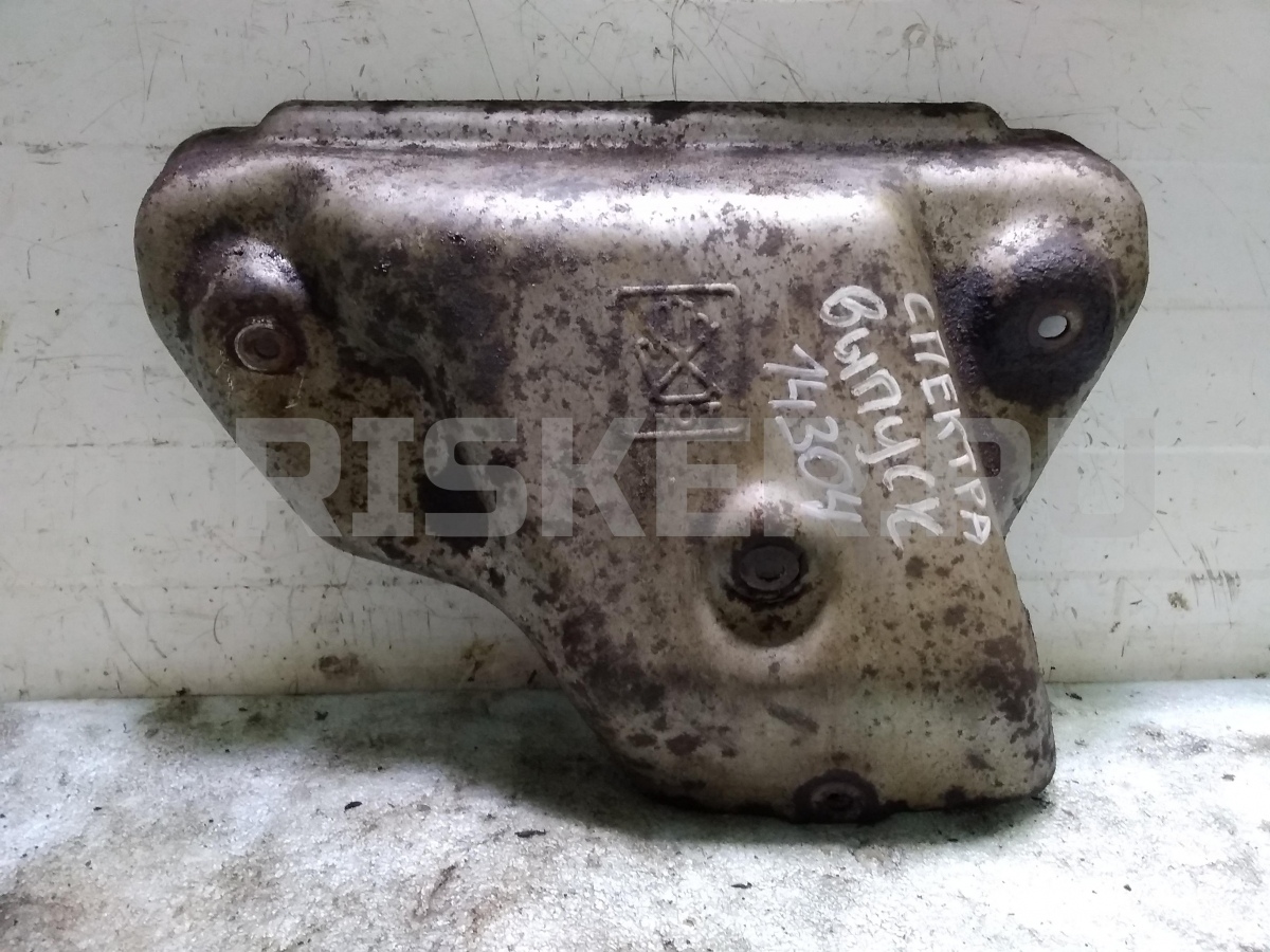 Экран тепловой, кожух выпускного коллектора для Киа Спектра 1 поколение SD