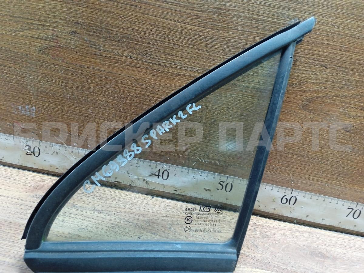 Стекло двери передней левой (форточка) для Шевроле Спарк 2 (M200)