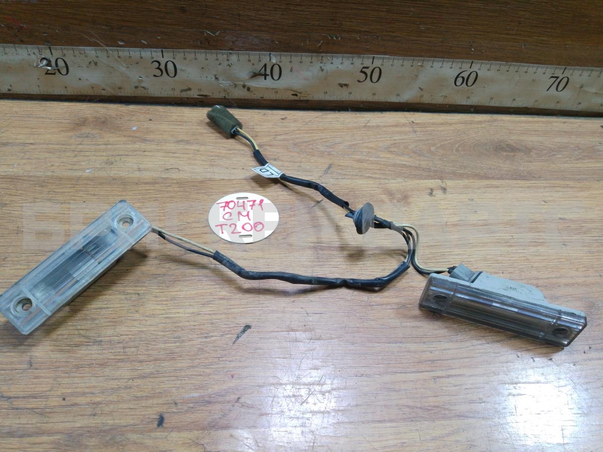 Плафон подсветки заднего номера (фонарь освещения номерного знака) для Шевроле Авео 1 поколениеT200