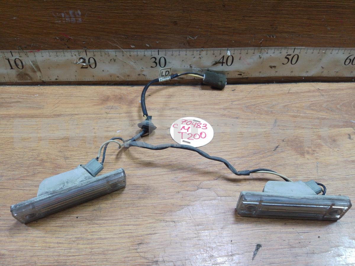 Плафон подсветки заднего номера (фонарь освещения номерного знака) для Шевроле Авео 1 поколениеT200