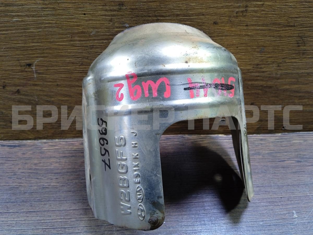 Экран тепловой, кожух выпускного коллектора для Киа Сид 2 поколение JD