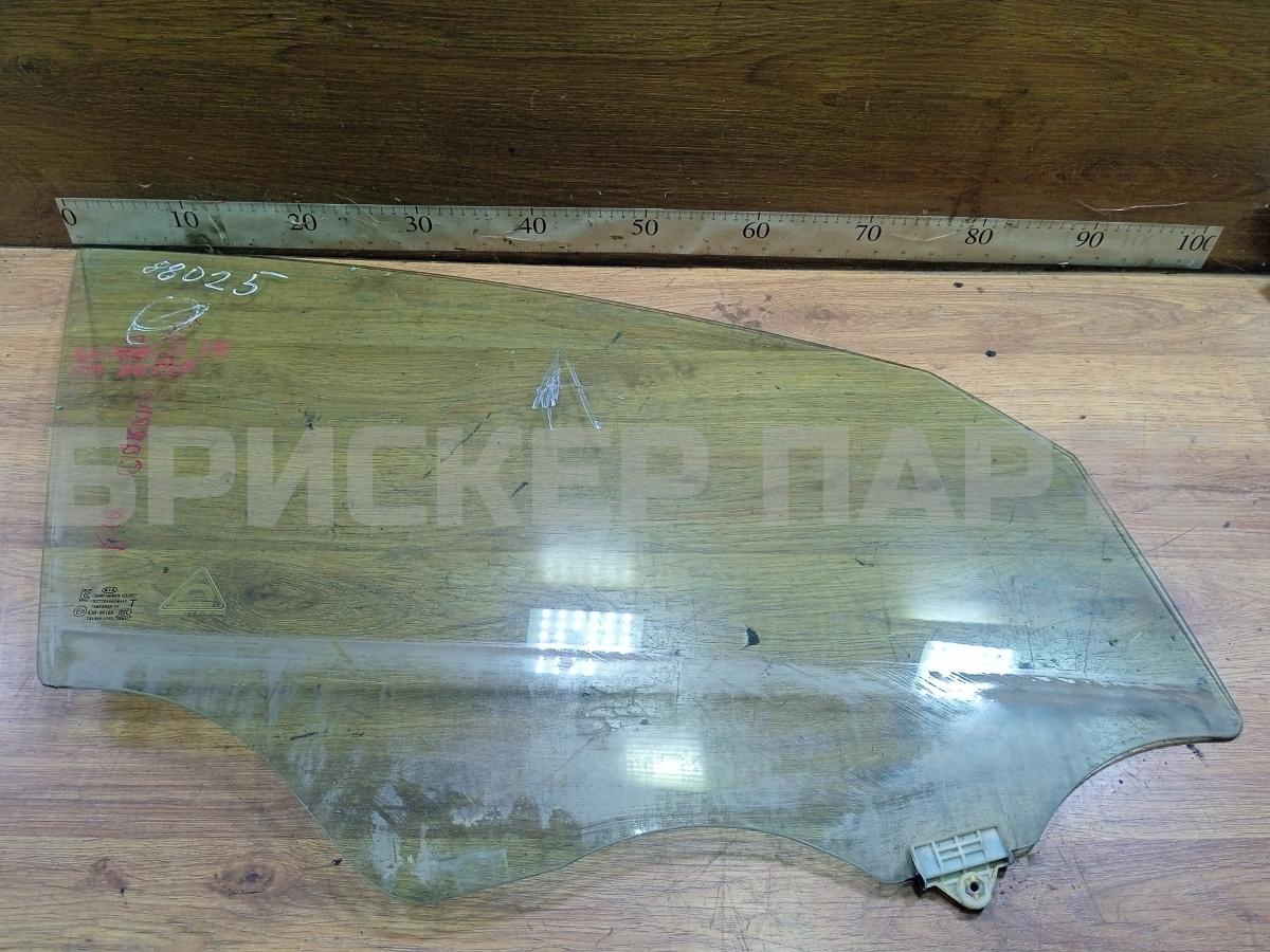 Стекло двери пассажирской, передней правой (боковое, опускное) для Киа Каренс 3 поколение