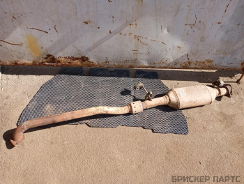 Резонатор глушителя (средняя часть) для Ленд Ровер Фрилендер I поколение рестайлинг WCD000910