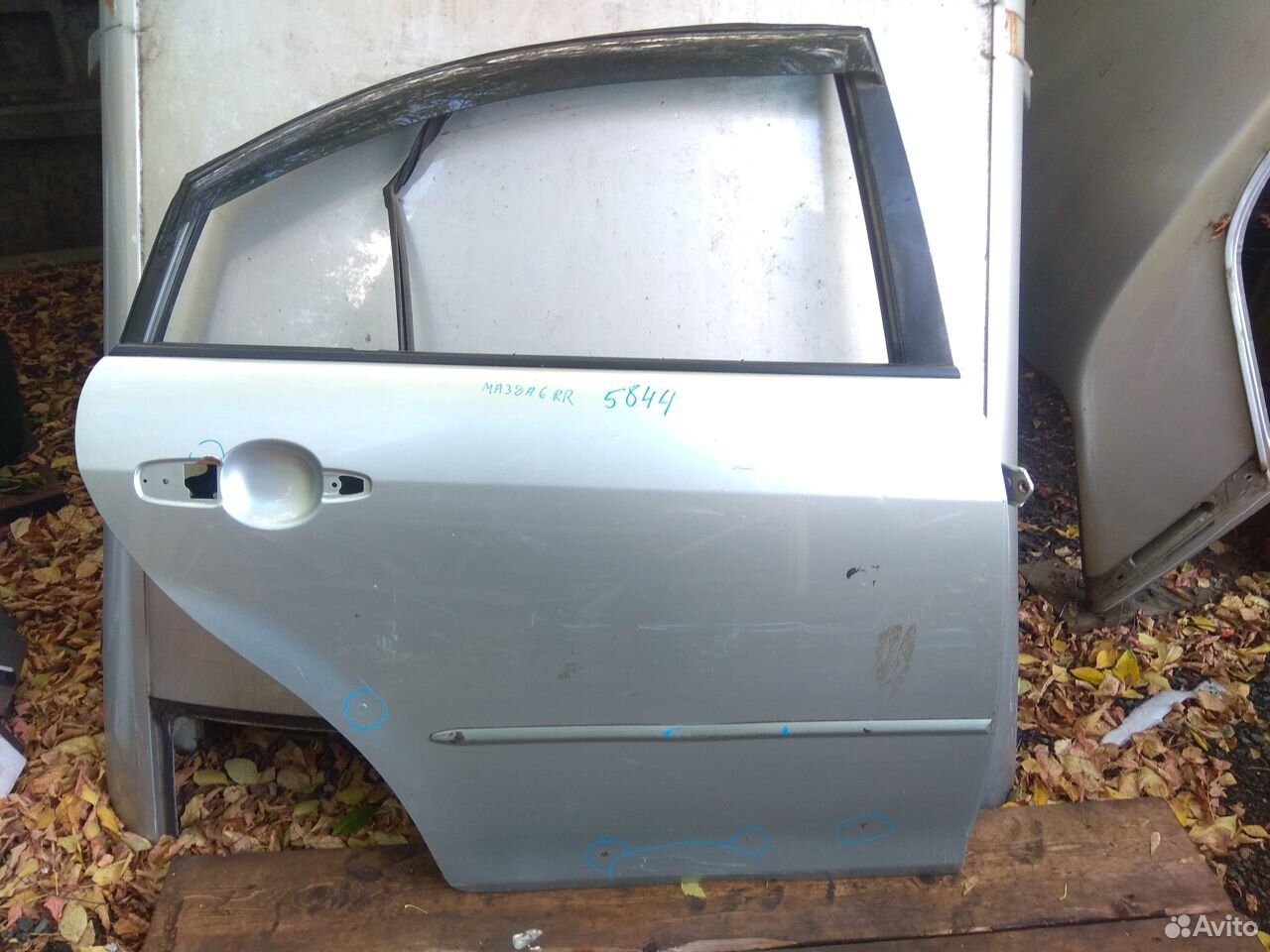Дверь задняя правая для Мазда 6 1 поколение (GG)