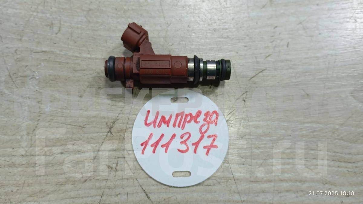 Форсунка топливная, бензиновая (инжекторного двигателя) на Субару Импреза 2 поколение (GG,GD /G11) 16611AA570