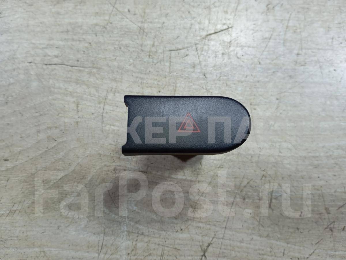 Кнопка, выключатель аварийной сигнализации (клавиша аварийки) для ЗАЗ Шанс/Сенс T100, T150