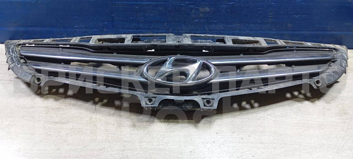 Решетка радиатора на Хендай Солярис 1 рестайлинг 86351-4L500 Решетка радиатора на Хендай Солярис 1 рестайлинг 86351-4L500
