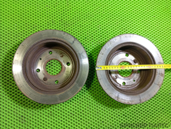 Диск тормозной задний для Дэу Нубира 1 поколение J100