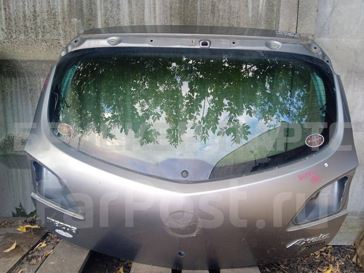 Дверь багажника со стеклом на Мазда 3 2 (BL) BBY56202XA