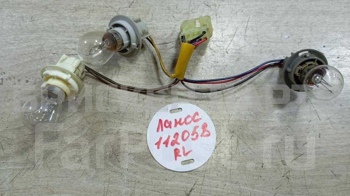 Проводка, коса, жгут заднего левого фонаря для Шевроле Ланос 96287340