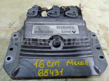 Блок управления двигателем (ЭБУ) на Рено Меган 2 поколение LM05, KM, BM 8200387138