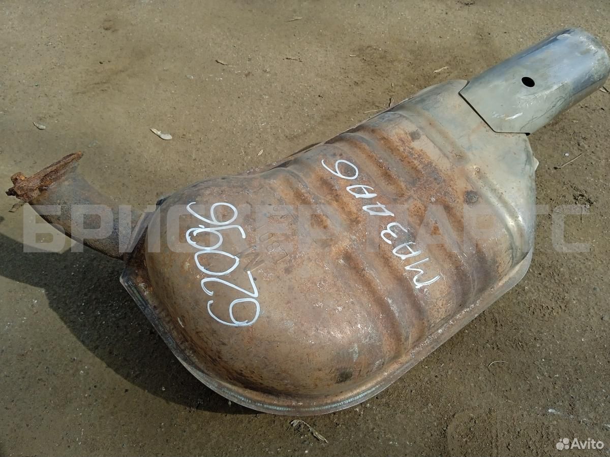 Глушитель, задняя часть (банка глушителя) для Мазда 6 1 поколение (GG)