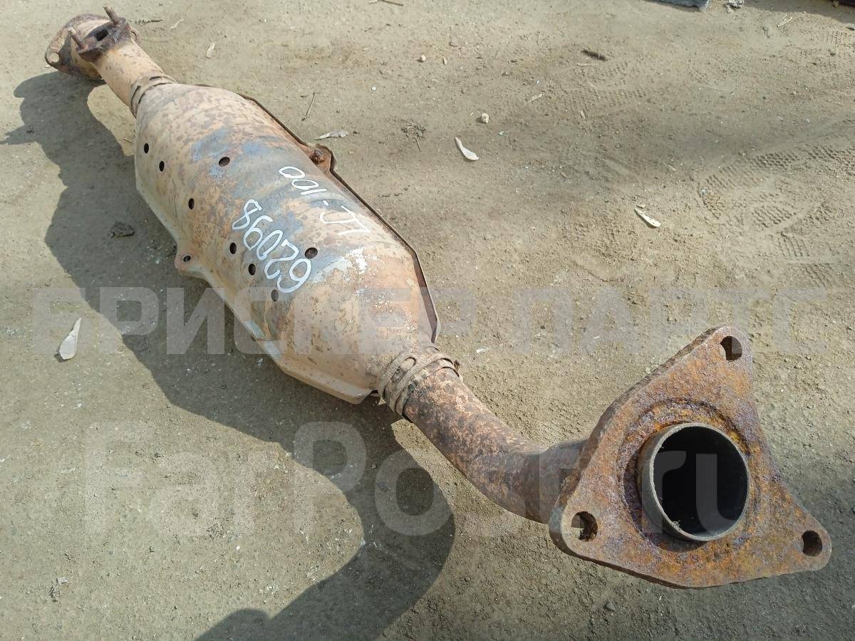 Выпускная труба (штаны) на Тойота Лэнд Крузер 100