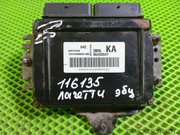 Блок управления двигателем ( Контроллер ЭБУ, Мозги, ECM) для Шевроле Лачетти J200 96435547