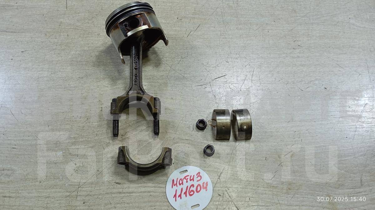 Поршень с шатуном для Шевроле Спарк 2 (M200) 96571302