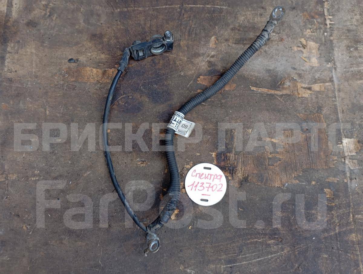 Провод АКБ минусовой, массы АКБ - (клемма аккумулятора минус) для Киа Спектра 1 поколение SD 0K2N167071